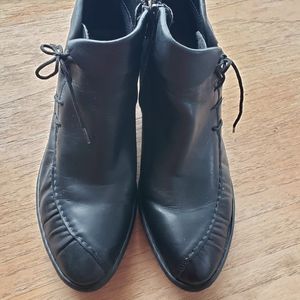 Black Rieker 'Rebecca" ankle boots.  Euro size 41, US women's size 9.  Side zip.